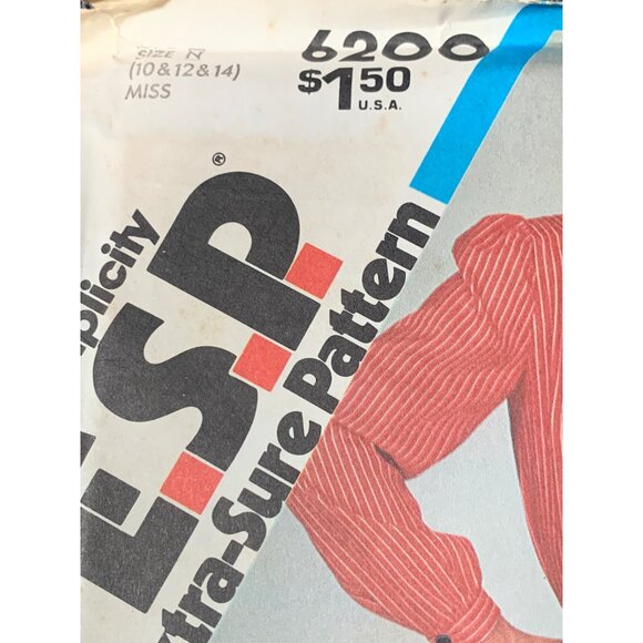 Simplicity Misses Dress Sewing Pattern sz 10-14 6200 - uncut - Picture 3 of 9